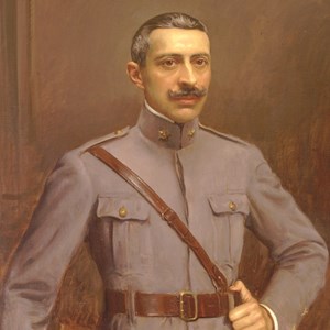 Retrato oficial do Presidente da República Sidónio Pais; faz parte da Galeria dos Retratos do Museu da Presidência da República.