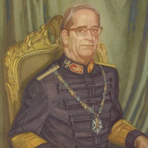 Retrato oficial do Presidente da República Francisco da Costa Gomes; faz parte da Galeria dos Retratos do Museu da Presidência da República.