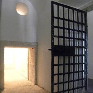 Interior das jaulas do Pátio dos Bichos.
