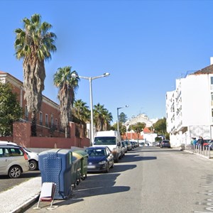 Rua general João de Almeida, onde ficava o Pátio das Vacas.