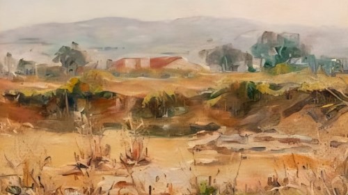 «Paisagem campestre».