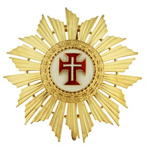 Ordem de Cristo - Placa de Grã-Cruz ou Grande Oficial.