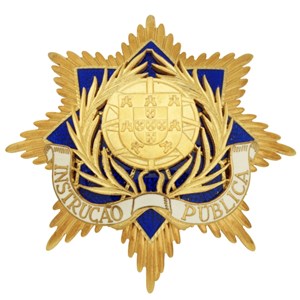 Ordem da Instrução Pública - Placa de Grã-Cruz.