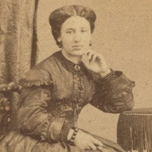Maria do Carmo Xavier de Oliveira Barros, mulher de Teófilo Braga.