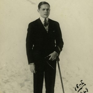 Pedro Bessa Pais, o quinto e último filho de Maria dos Prazeres e Sidónio Pais, com 27 anos.