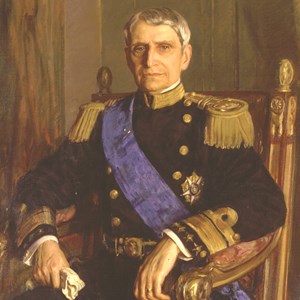 Retrato oficial do Presidente da República João do Canto e Castro; faz parte da Galeria dos Retratos do Museu da Presidência da República.