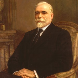 Retrato oficial do Presidente da República António José de Almeida; faz parte da Galeria dos Retratos do Museu da Presidência da República.