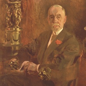 Retrato oficial do Presidente da República Manuel Teixeira Gomes; faz parte da Galeria dos Retratos do Museu da Presidência da República.
