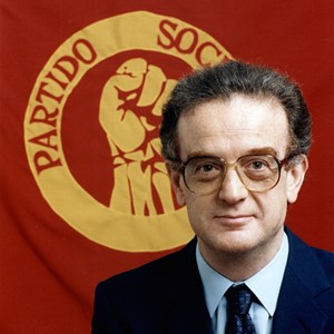 Jorge Sampaio enquanto secretário-geral do Partido Socialista.