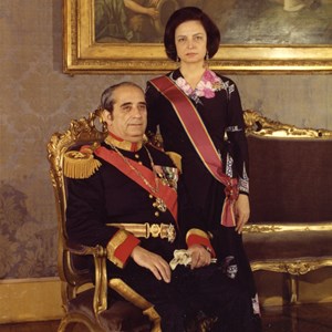 Fotografia oficial do Presidente da República Francisco da Costa Gomes e sua mulher, Estela da Costa Gomes.