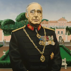 Retrato oficial do Presidente António de Spínola; faz parte da Galeria dos Retratos do Museu da Presidência da República.