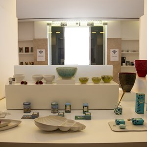 Alguns dos produtos à venda na Loja do Museu.