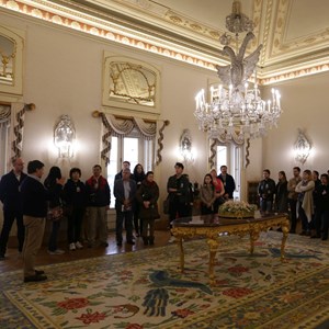 Visita guiada ao Palácio de Belém.