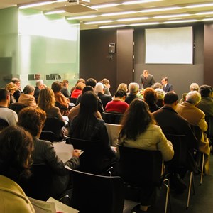 Ciclo de conferências «Cidadania e construção Europeia», coordenado por Viriato Soromenho-Marques. Conferência «A convenção de 2002-2003 e o debate constitucional europeu», por Guilherme de Oliveira Martins.