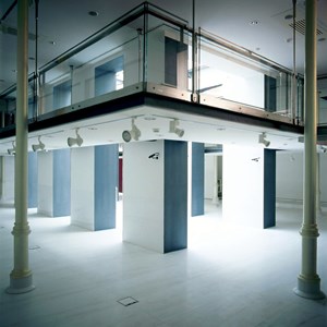 Pormenor do edifício do Museu logo após a conclusão das obras de construção do espaço.