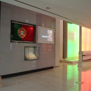 Pormenor da exposição permanente do Museu.