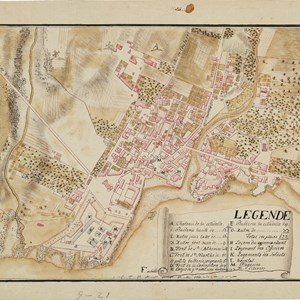 Planta da Vila de Cascais.