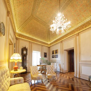 Sala Árabe, hoje sala de apoio à Sala Nobre, obra do tempo do Rei D. Luís.