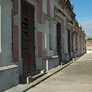 Bateria do Palácio antes da campanha de obras terminada em 2011.