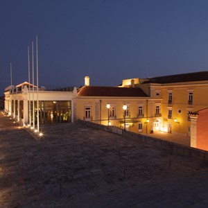 Perspectiva a partir das escadas da Bateria do Palácio.