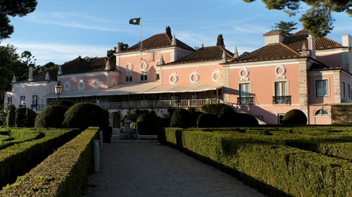 Fachada principal do Palácio de Belém.