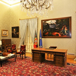 O Gabinete Oficial do Presidente da República Marcelo Rebelo de Sousa.