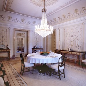 Sala de Jantar da Residência do Presidente da República.
