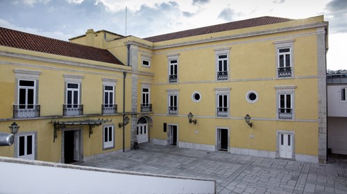 Pormenor do pátio interior do Palácio da Cidadela.