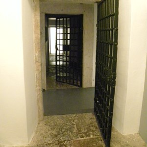 Interior das jaulas do Pátio dos Bichos.