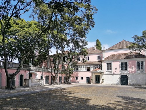 Pátio dos Bichos: um dos espaços mais emblemáticos do Palácio de Belém.