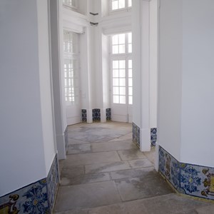 Interior do viveiro (lado nascente), construído no tempo de D. Maria I.