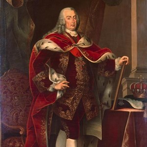 Retrato de D. José, pintado por Miguel António do Amaral, ca. 1773.