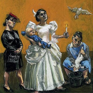 «Purificação», quarto momento do «Ciclo da Vida da Virgem Maria».