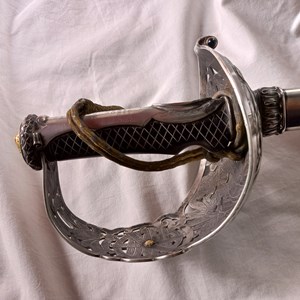 Espada de honra de Francisco Alexandre Lobo Pimentel - pormenor do punho.