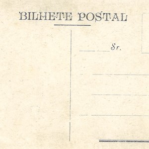 Verso do bilhete postal comemorativo do 2.º aniversário da República.