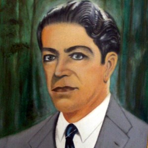 Retrato do pintor e escultor Branco Silva.