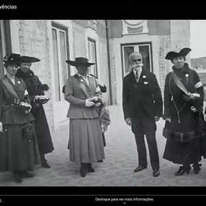 «Frame» do vídeo «Do Palácio de Belém - Vivências», um dos recursos mais populares do canal do Museu no YouTube, com mais de 4000 visualizações.