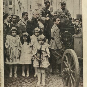 Edição da «Ilustração Portugueza» dedicada ao funeral de Sidónio Pais. O cortejo fúnebre ficou marcado por manifestações coletivas de pesar e homenagem de vários setores que incluíram crianças vestidas de anjos.