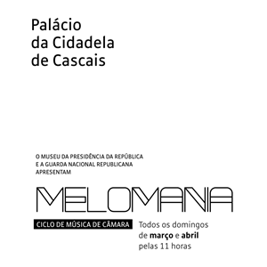 Cartaz da iniciativa «Melomania ao domingo».