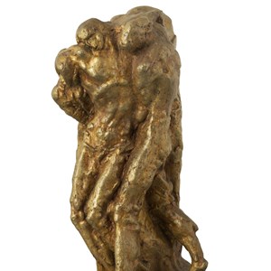 «Carregando os Feridos», escultura em bronze sobre base de mármore, de Antun Augustincic.