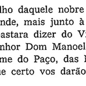 Poema que Sá de Miranda dedicou a D. Manuel de Portugal.