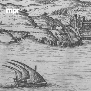 O Outeiro de D. Manuel de Portugal. Pormenor da gravura publicada na obra Civitates orbis terrarum. Trata-de um álbum com vistas panorâmicas de cidades europeias, africanas e asiáticas, promovido pelo alemão Georg Braun. Os desenhos foram feitos por diferentes autores. Os vários volumes foram publicados entre 1572 e 1617.