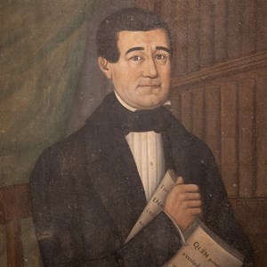 Joaquim Manuel Fernandes Braga (1804-1870), pai de Teófilo Braga (autor desconhecido).