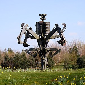 «The Fossor», escultura de Walenty Pytel (1979).