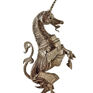 «Unicórnio», presente de Estado oferecido ao Presidente Ramalho Eanes pela Princesa Ana de Inglaterra.