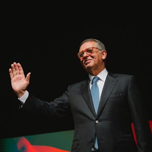 António José Seguro na noite da sua eleição como Presidente da República.