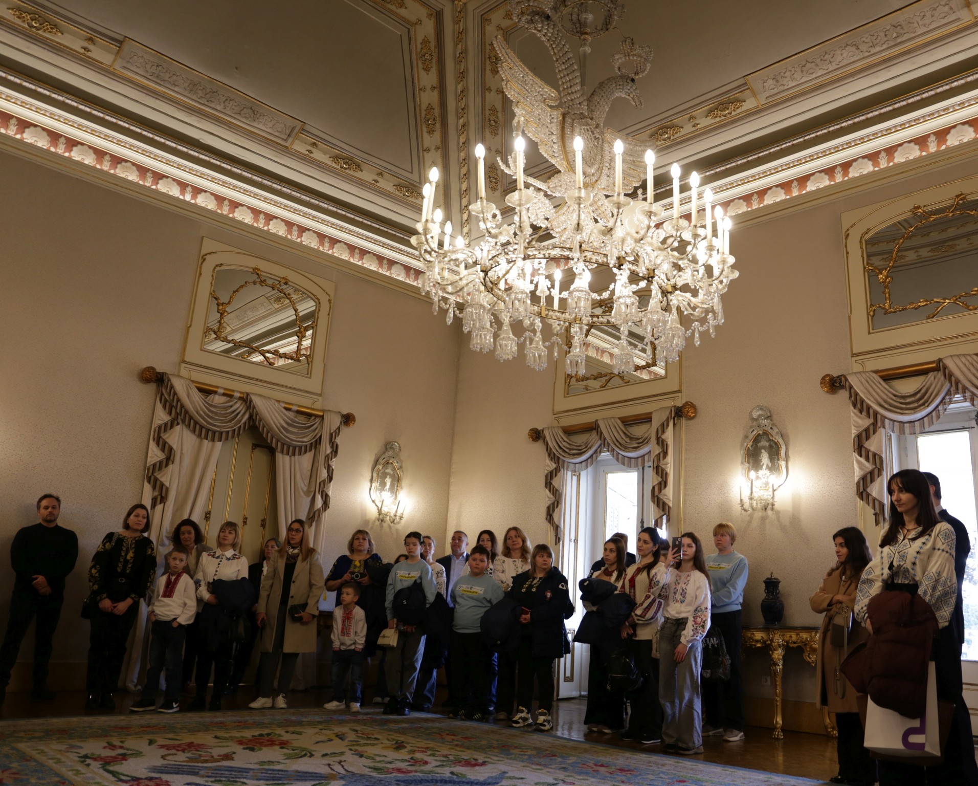Visita guiada ao Palácio de Belém.