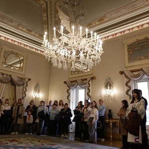 Visita guiada ao Palácio de Belém.