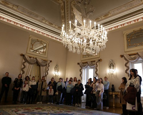 Visita guiada ao Palácio de Belém.