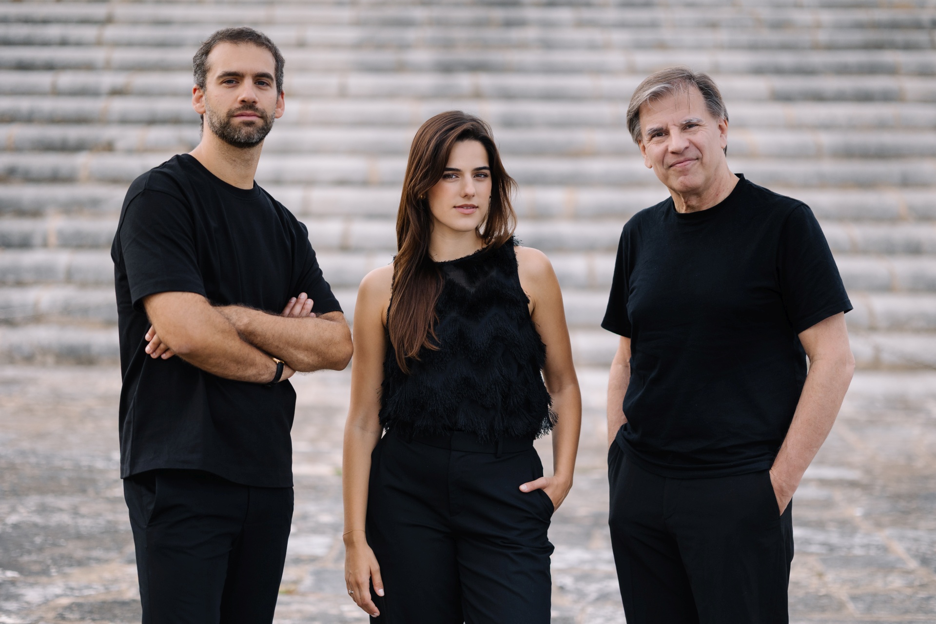 Hugo Paiva, Ana Vieira Leite e Quito Gato.